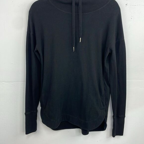 Sweaty Betty Black Escape Luxe Fleece Hoodie size XS relaxed fit - Picture 3 of 16